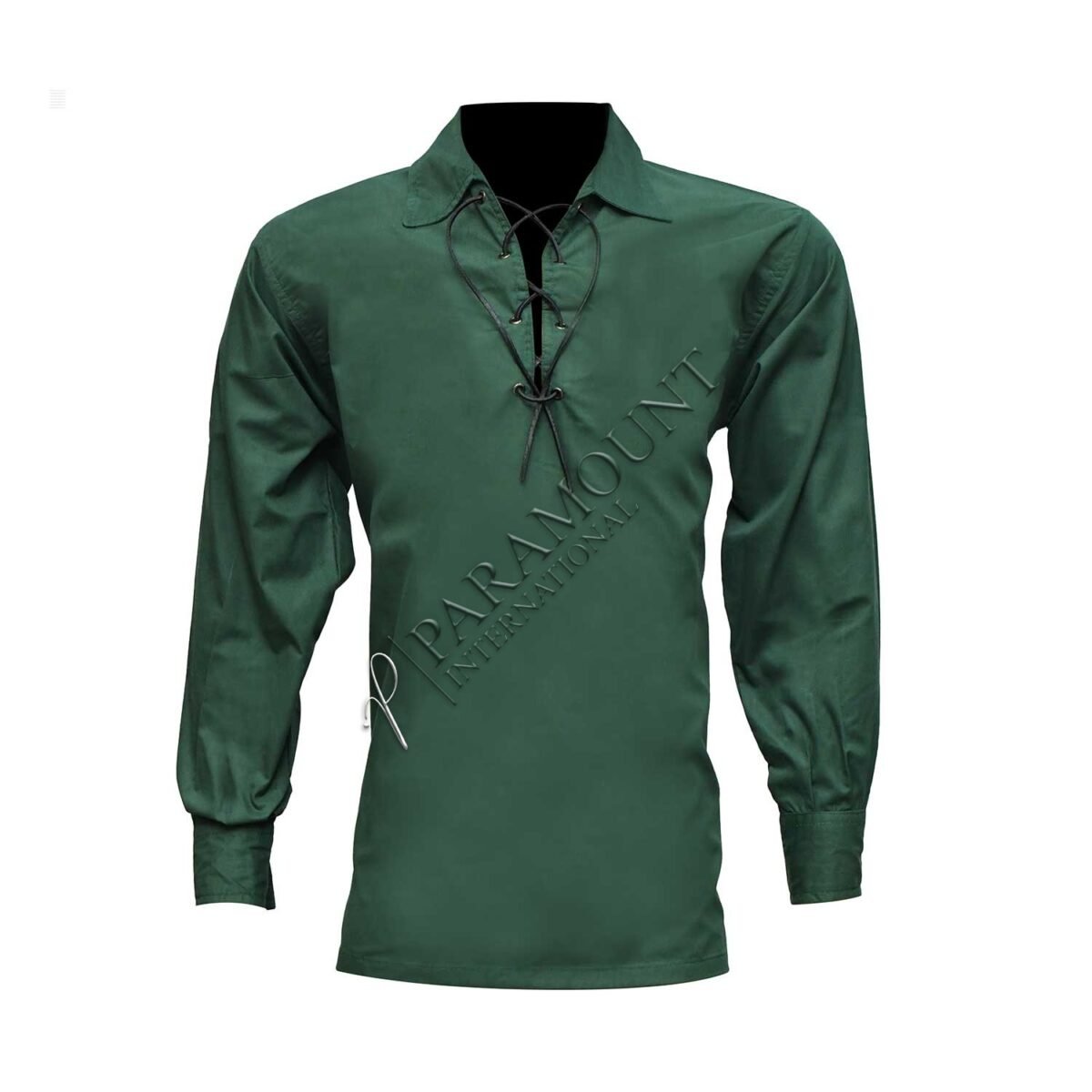 Green Jacobite Kilt Shirt Wholesale