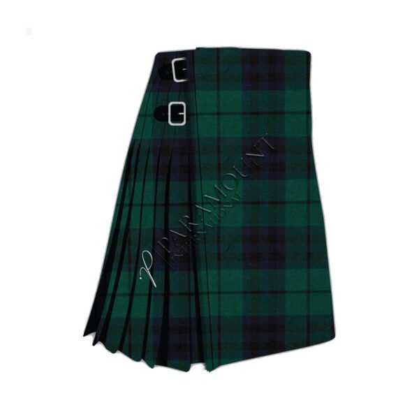 Black Watch Tartan Kilt - Symbol of Timeless Elegance and Scottish Heritage