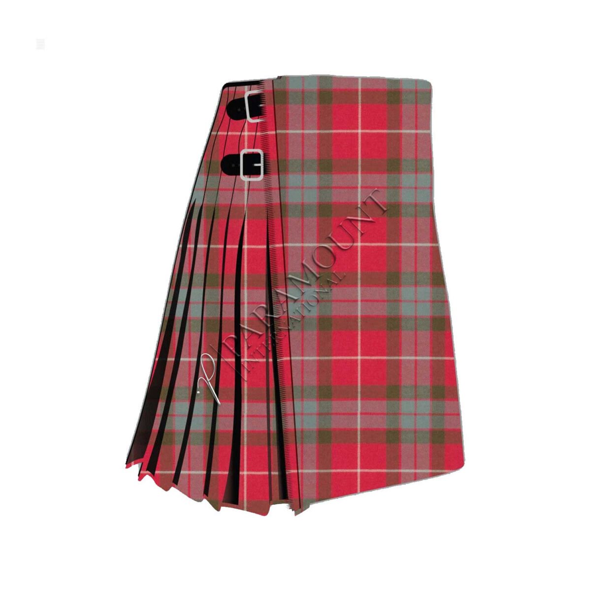 Fraser Weathered Tartan Kilt - Symbol of Highland Heritage and Elegance