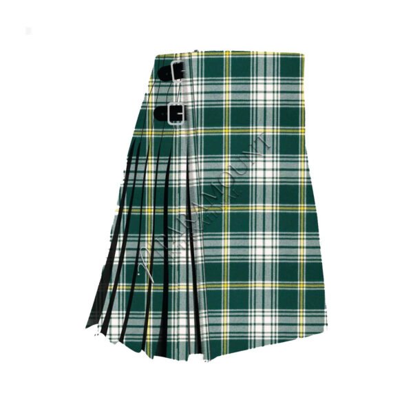 St. Patrick Inspired Tartan Kilt - Traditional Irish Attire